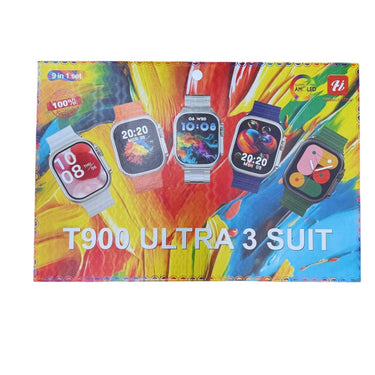 Reloj inteligente T900 Ultra 3 Suit 9 en 1